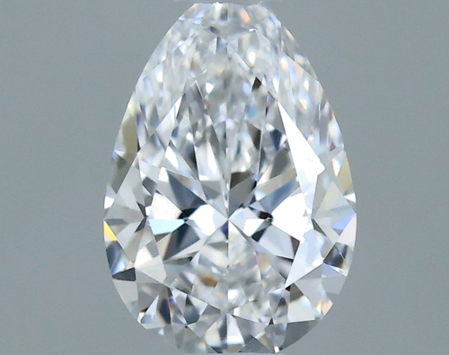 0.26 carat D-VVS1 Natūralus Pear Deimantas (1)