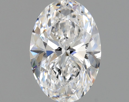 0.9 carat D-VS2 Natūralus Oval Deimantas (1)