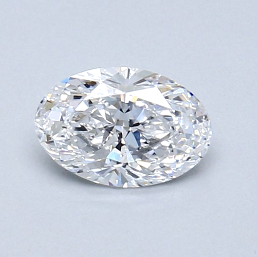 0.57 carat D-SI2 Natūralus Oval Deimantas (1)