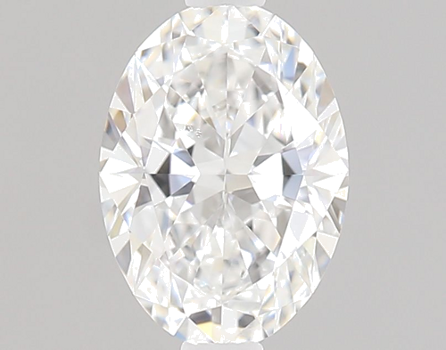 0.51 carat D-SI1 Natūralus Oval Deimantas (1)