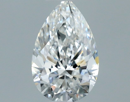 0.3 carat F-VVS2 Natūralus Pear Deimantas (1)