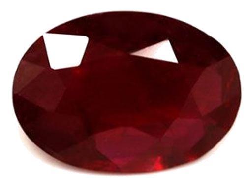 0.61 carat RED Oval Rubinas (1)