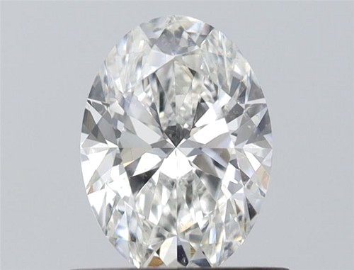 0.63 carat G-SI1 Natūralus Oval Deimantas (1)