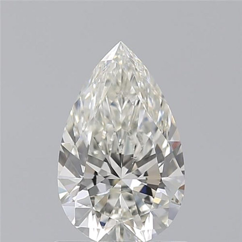 1.01 carat I-VS2 Natūralus Pear Deimantas (1)