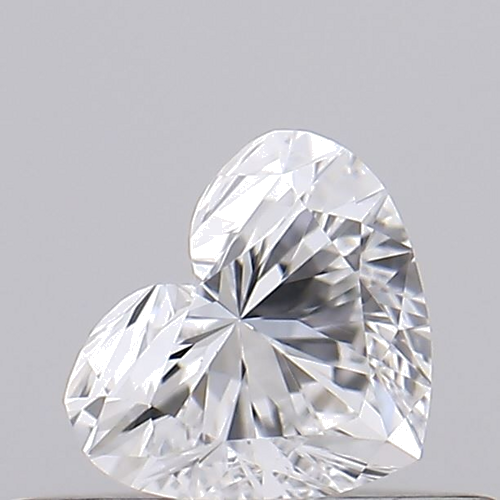 0.25 carat D-VS2 Natūralus Heart Deimantas (1)