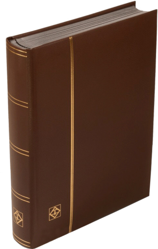 Ādas albums pastmarkām Leader Din (64 lappuses) (6)