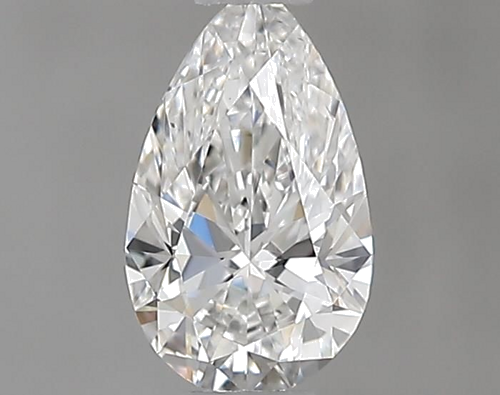 0.37 carat E-VS2 Natūralus Pear Deimantas (1)