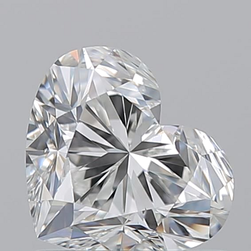 1.01 carat G-VS2 Natūralus Heart Deimantas (1)