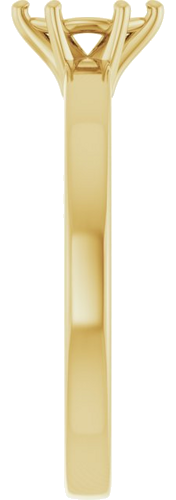 Sužadėtuvių Žiedas „Solitaire“ 585 Geltonojo Aukso Marquise 6mm x 3mm (4)