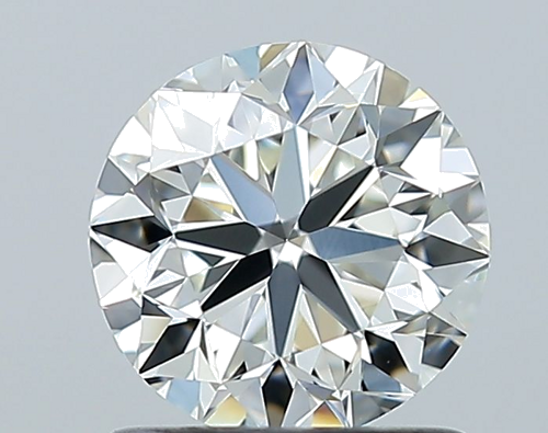 1.0 carat I-VVS1 Very Good cut Natūralus Round Deimantas (1)