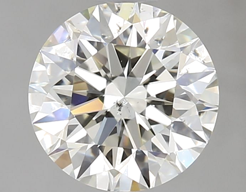 1.09 carat K-SI2 Excellent cut Natūralus Round Deimantas (1)