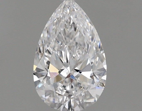 0.71 carat D-VVS2 Natūralus Pear Deimantas (1)
