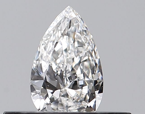 0.23 carat E-VVS1 Natūralus Pear Deimantas (1)