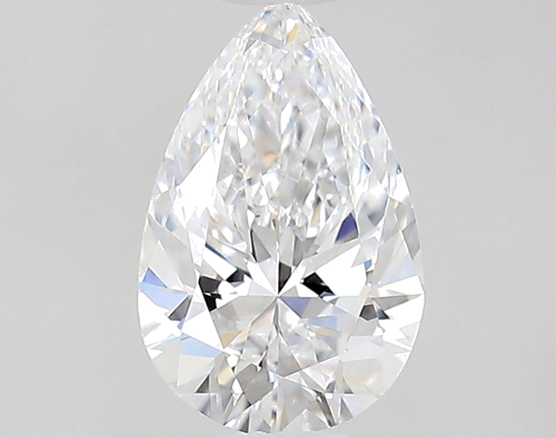 0.79 carat D-VS1 Natūralus Pear Deimantas (1)