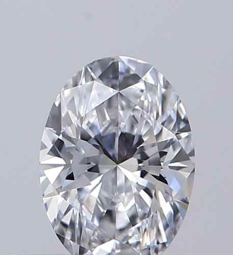 0.32 carat D-VVS1 Natūralus Oval Deimantas (1)