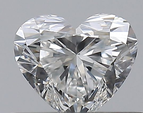 0.36 carat F-VS2 Natūralus Heart Deimantas (1)