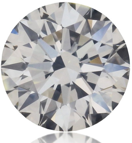 0.36 carat D-VVS1 Excellent cut Natūralus Round Deimantas (1)