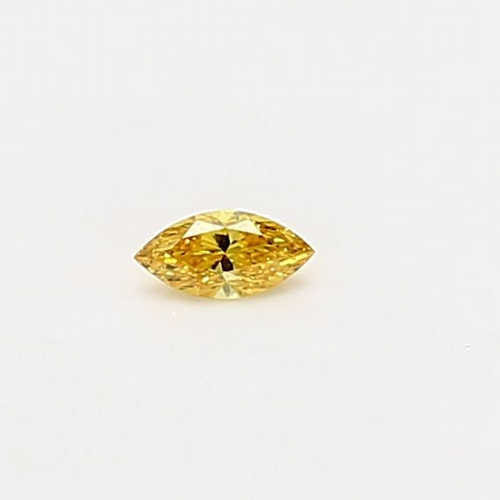 0.16 carat Fancy Vivid Orangey Yellow-VS1 Natūralus Marquise Deimantas (1)