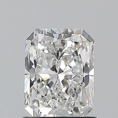 1.0 carat F-VS2 Natūralus Radiant Deimantas (1)
