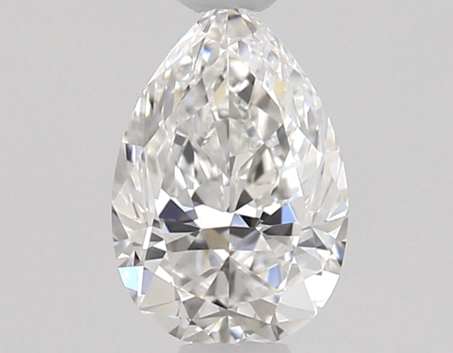 0.5 carat E-IF Natūralus Pear Deimantas (1)