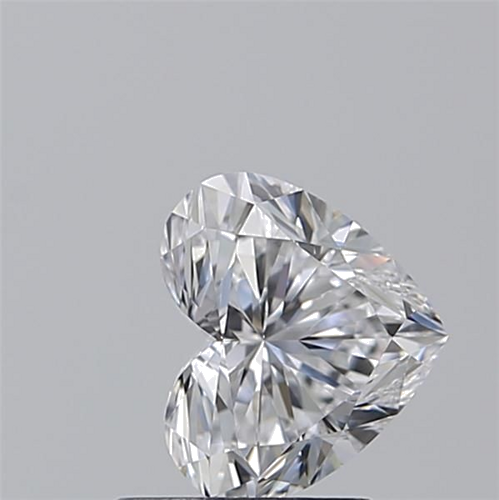 1.01 carat D-VVS1 Natūralus Heart Deimantas (1)