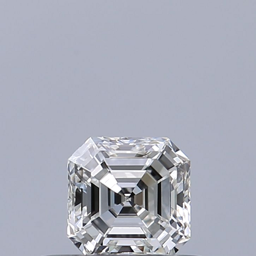 0.34 carat E-IF Natūralus Asscher Deimantas (1)