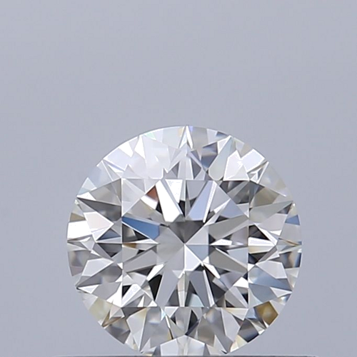 0.51 carat F-VVS1 Excellent cut Natūralus Round Deimantas (1)