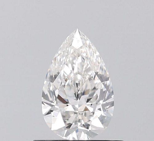 0.58 carat G-VS1 Natūralus Pear Deimantas (1)