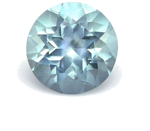 0.6 carat BLUE Round Aquamarine (1)