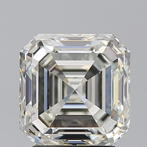 3.01 carat K-VVS2 Natūralus Asscher Deimantas (1)