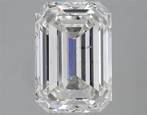 2.5 carat H-SI1 Natūralus Emerald Deimantas (1)