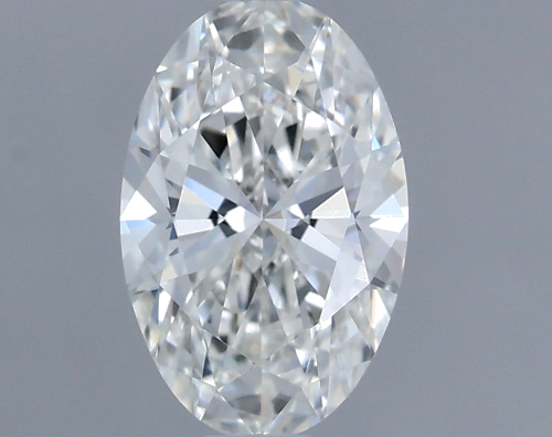 0.5 carat H-VS1 Natūralus Oval Deimantas (1)