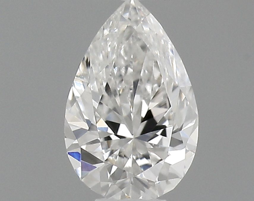 0.23 carat E-VVS2 Natūralus Pear Deimantas (1)
