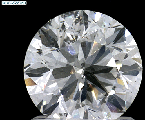 1.4 carat F-SI2 Very Good cut Natūralus Round Deimantas (1)