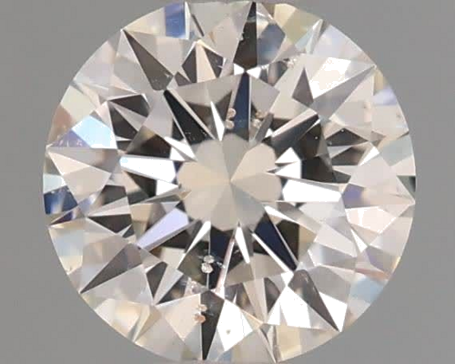 0.51 carat J-SI2 Excellent cut Natūralus Round Deimantas (1)