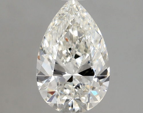 0.9 carat H-VVS2 Natūralus Pear Deimantas (1)