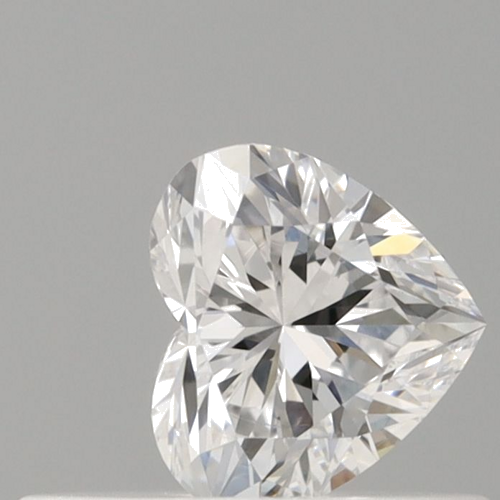 0.31 carat D-VVS1 Natūralus Heart Deimantas (1)