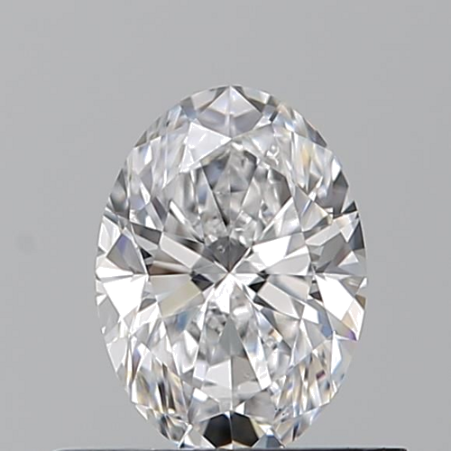 0.52 carat D-VS2 Natūralus Oval Deimantas (1)