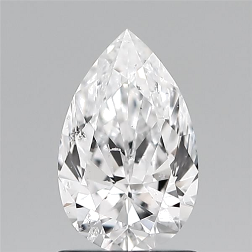 1.02 carat D-SI2 Natūralus Pear Deimantas (1)