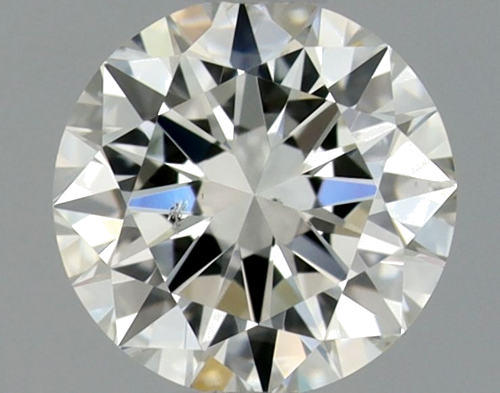0.5 carat J-SI1 Excellent cut Natūralus Round Deimantas (1)