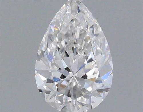 0.3 carat F-VVS2 Natūralus Pear Deimantas (1)