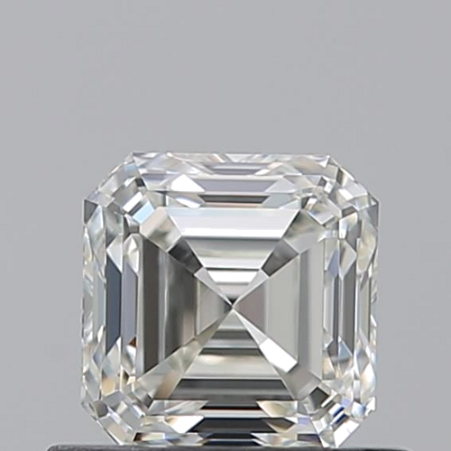 0.71 carat J-VVS1 Natūralus Asscher Deimantas (1)