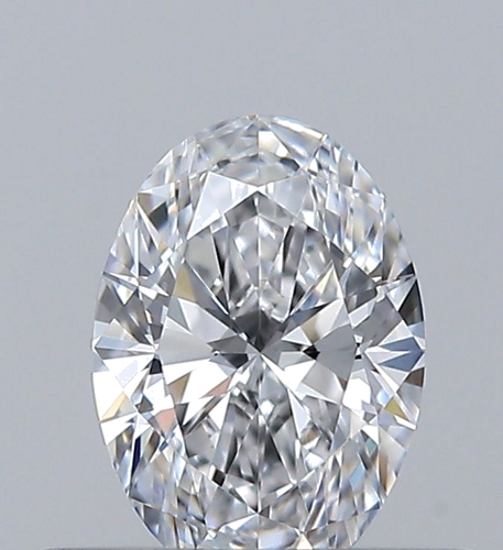 0.33 carat D-VVS1 Natūralus Oval Deimantas (1)