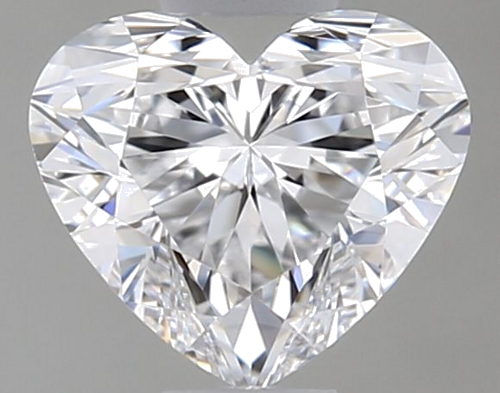 0.52 carat D-VS2 Natūralus Heart Deimantas (1)