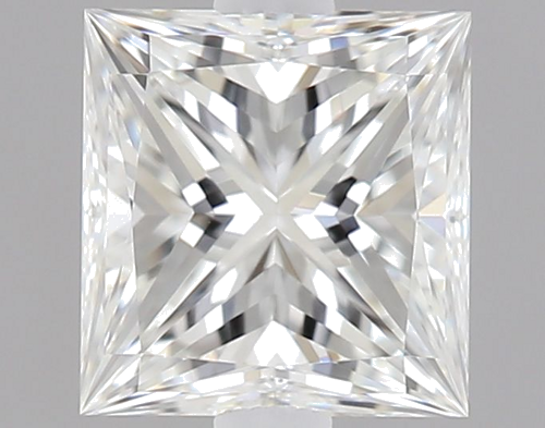 0.51 carat G-IF Natūralus Princess Deimantas (1)