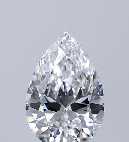 0.55 carat D-VS2 Natūralus Pear Deimantas (1)