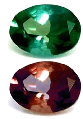 0.14 carat GREEN Oval Alexandrite (1)