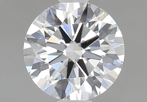 0.67 carat F-SI1 Excellent cut Natūralus Round Deimantas (1)