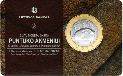 2013 Lietuva Dabas un cilvēka darbi 2 litu piemiņas monētas (3)
