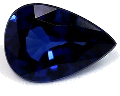0.67 carat BLUE Pear Safyras (1)